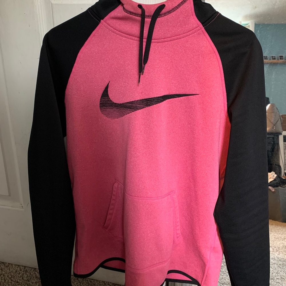 Pink Nike sweatshirt